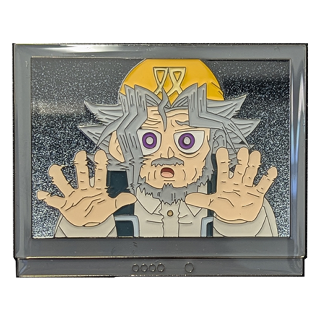 Grandpa Moto TV Trapped XL Yu-Gi-Oh! Pin – pinclubofficial