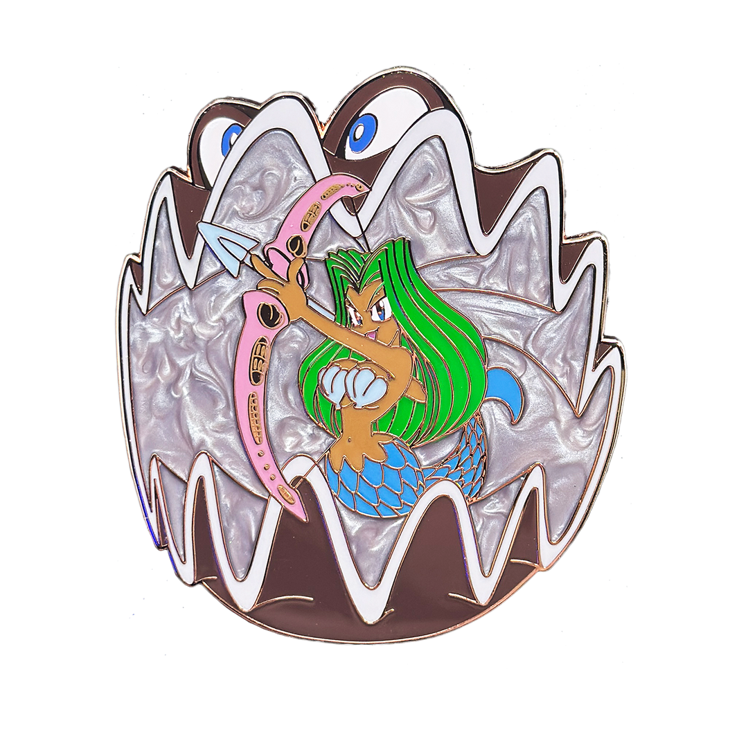 Toon Mermaid Yu-Gi-Oh! Pin